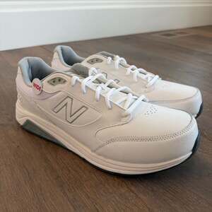 New Balance 928v3 Men's White Leather Walking Shoes MW928WT3 Sz 14 4E Extra Wide